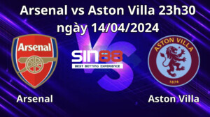 Nhận định, soi kèo Arsenal vs Aston Villa